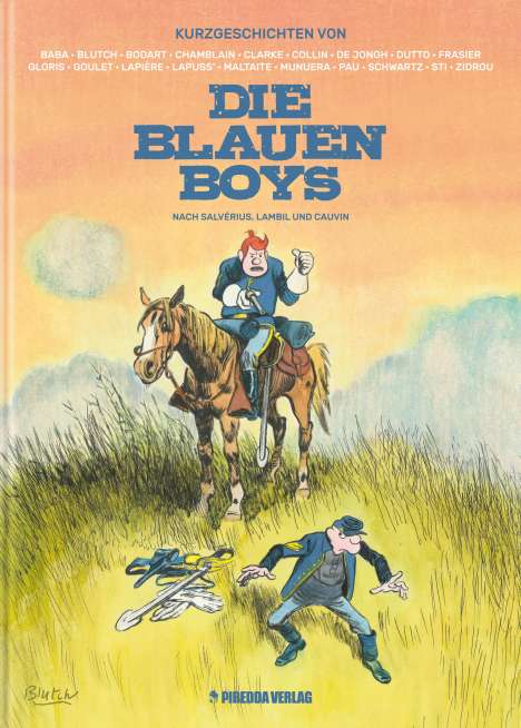 Die Blauen Boys, Buch
