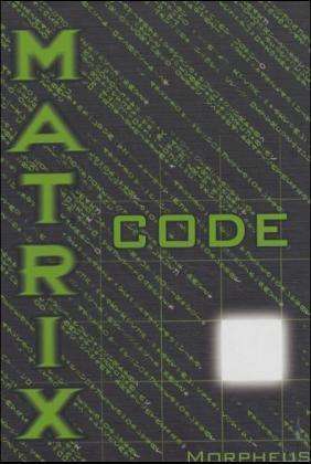 Morpheus: Matrix Code, Buch