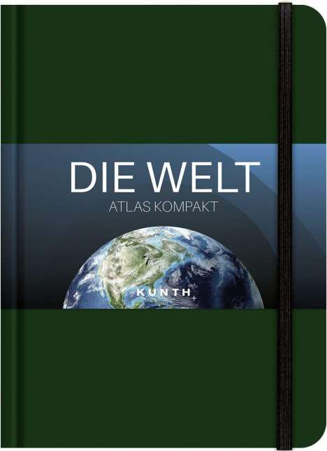 Taschenatlas Die Welt - Atlas kompakt, grün, Buch