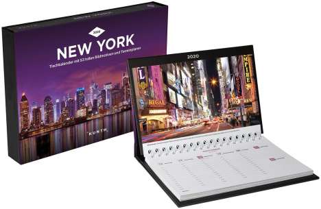 New York Tischkalender 2020, Diverse