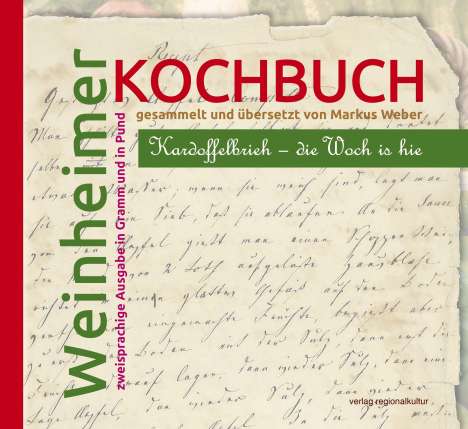 Markus Weber: Weinheimer Kochbuch, Buch