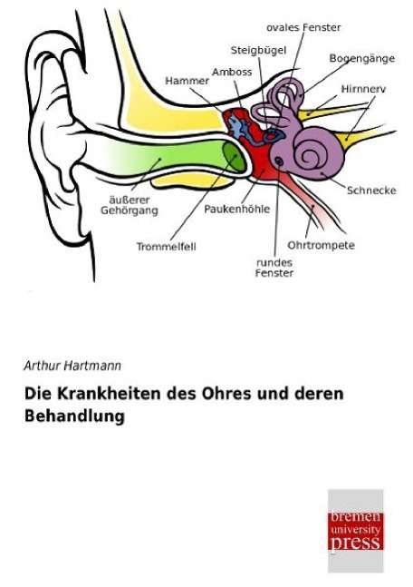 Arthur Hartmann: Die Krankheiten des Ohres und deren Behandlung, Buch