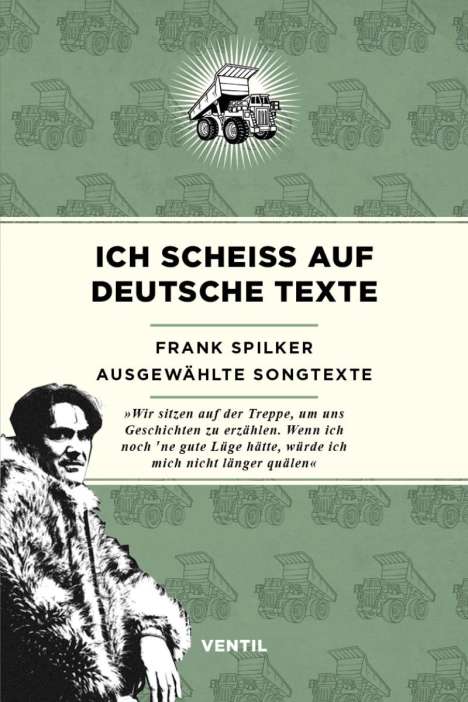 Ich scheiß auf deutsche Texte - Ausgewählte Songte, Buch