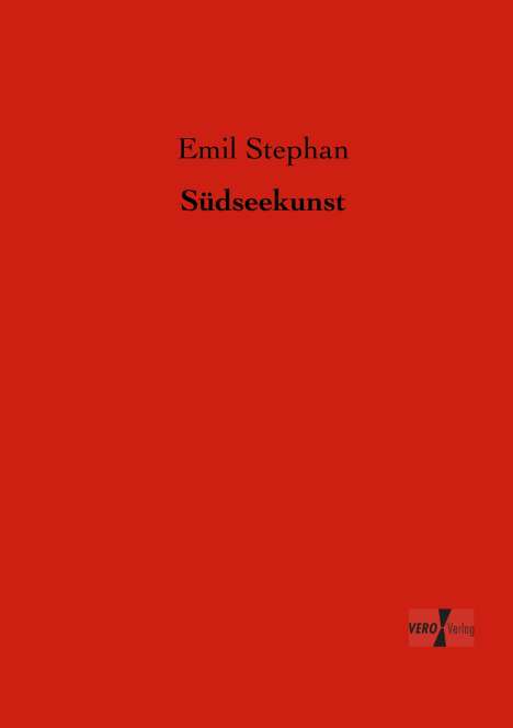 Emil Stephan: Südseekunst, Buch