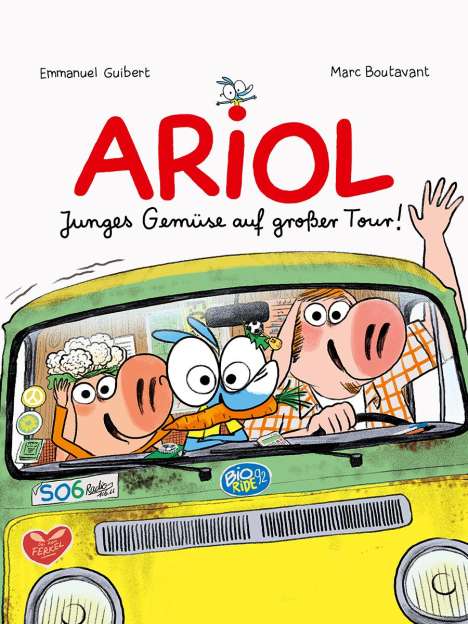 Emmanuel Guibert: Ariol: Junges Gemüse auf großer Tour!, Buch