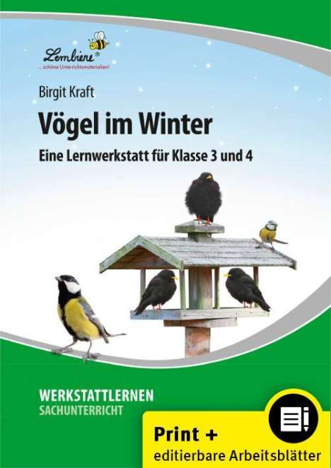 Birgit Kraft: Vögel im Winter, Buch
