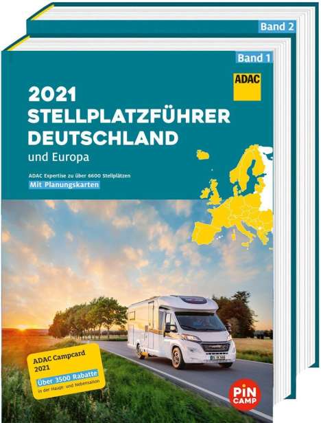 ADAC Stellplatzführer 2021 Deutschland und Europa, Buch