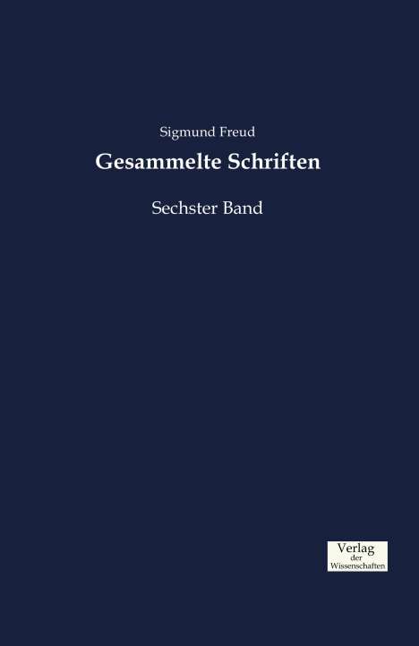 Sigmund Freud: Gesammelte Schriften, Buch