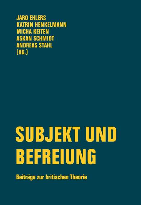 Subjekt und Befreiung, Buch