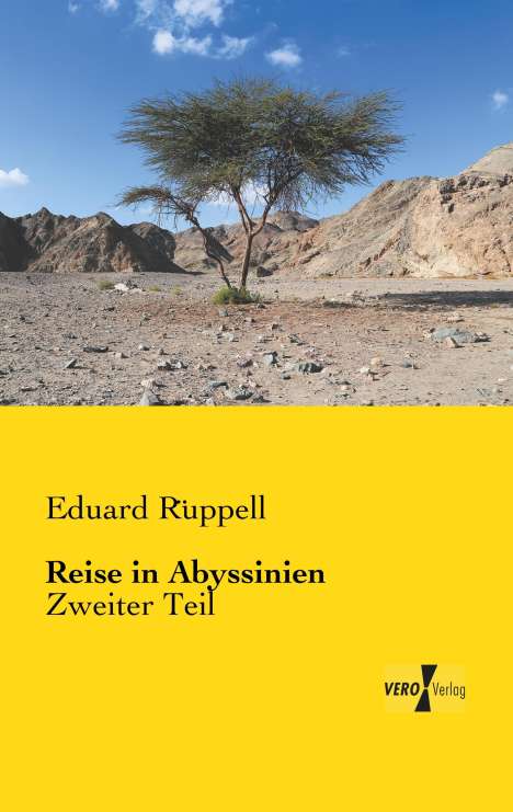 Eduard Rüppell: Reise in Abyssinien, Buch