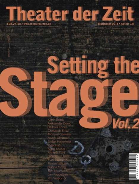 Bild der Bühne, Vol. 2 / Setting the Stage, Vol. 2, Buch