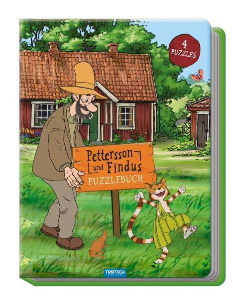 Trötsch Pettersson und Findus Puzzlebuch, Buch
