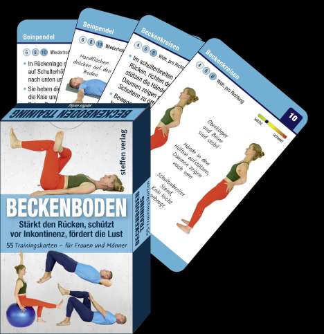 Ronald Thomschke: Trainingskarten Beckenboden, Buch