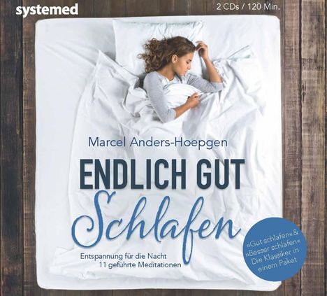 Marcel Anders-Hoepgen: Endlich gut schlafen, 2 CDs