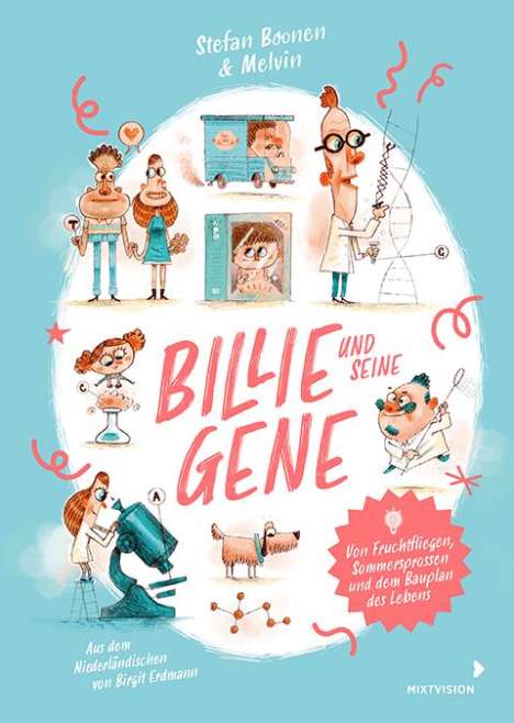 Stefan Boonen: Billie und seine Gene, Buch