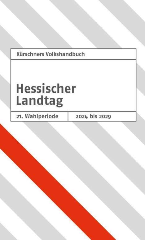 Kürschners Volkshandbuch Hessischer Landtag, Buch