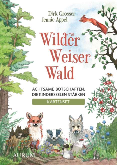 Dirk Grosser: Grosser, D: Wilder Weiser Wald. Achtsame Botschaften/Ktn., Buch