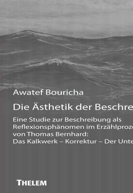 Awatef Bouricha: Die Ästhetik der Beschreibung, Buch
