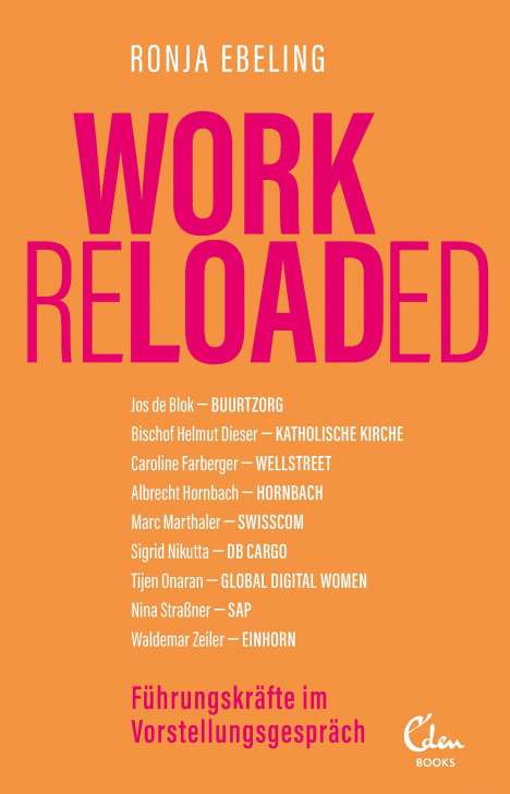 Ronja Ebeling: Work Reloaded, Buch