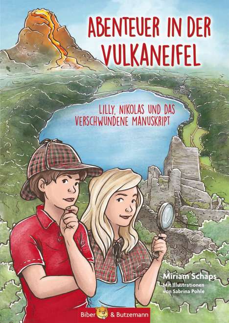 Miriam Schaps: Abenteuer in der Vulkaneifel - Lilly, Nikolas und das Geheimnis des verschwundenen Manuskripts, Buch