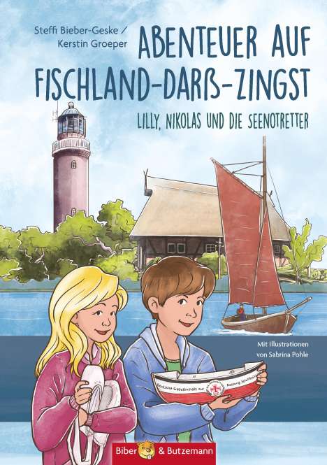 Steffi Bieber-Geske: Abenteuer auf Fischland-Darß-Zingst - Lilly, Nikolas und die Seenotretter, Buch