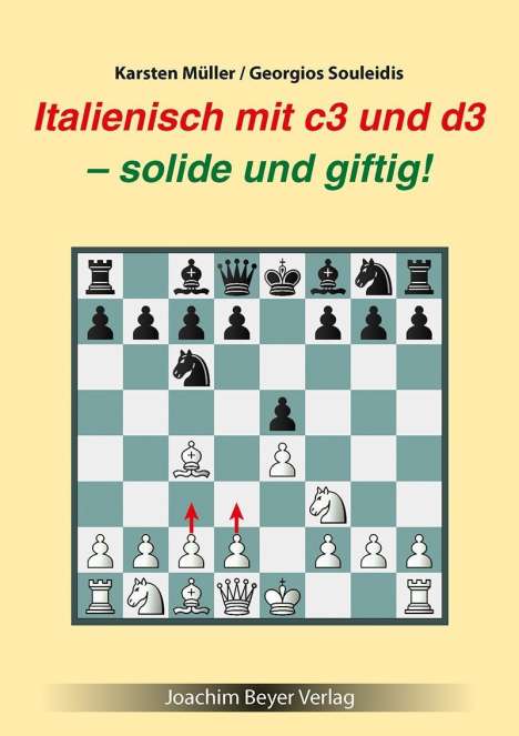 Karsten Müller: Italienisch mit c3 und d3, Buch