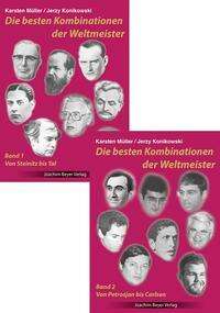 Karsten Müller: Die besten Kombinationen der Weltmeister (Bundle), 2 Bücher