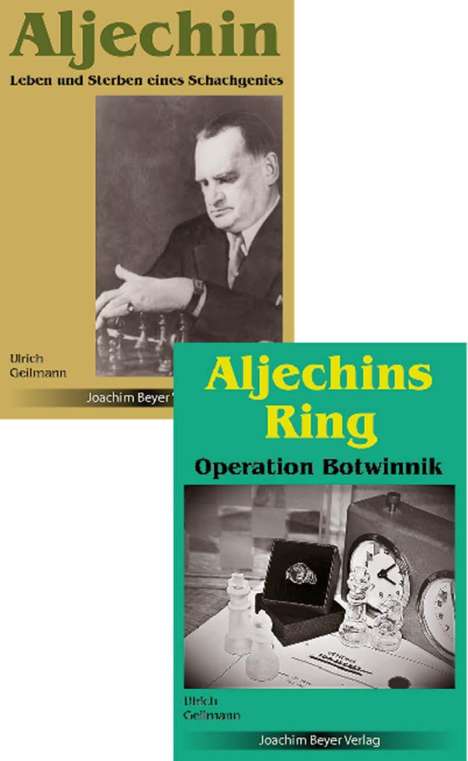Ulrich Geilmann: Aljechin und Aljechins Ring (Romane), Buch