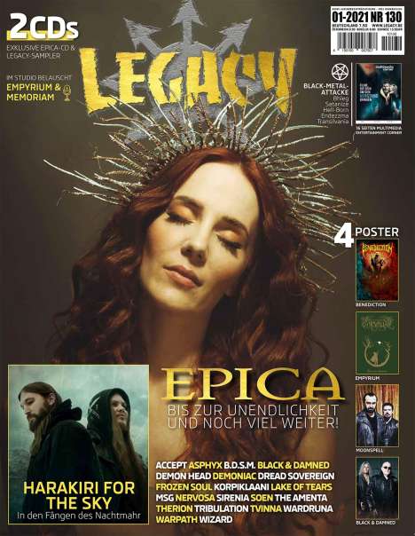 Björn Sülter: Legacy Magazin 130: The Voice From The Darkside, Buch