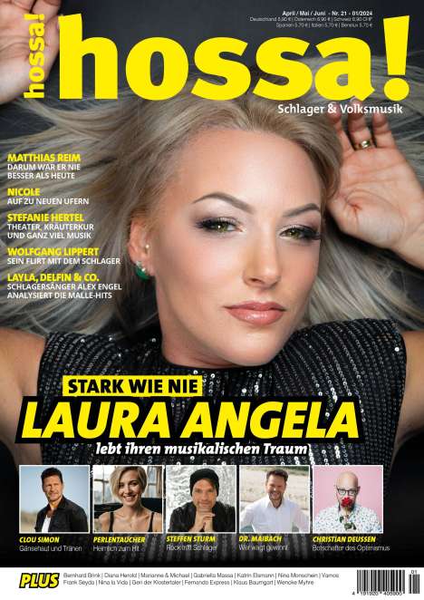 hossa! - Das Magazin für Volksmusik und Schlager! Ausgabe #21, Zeitschrift