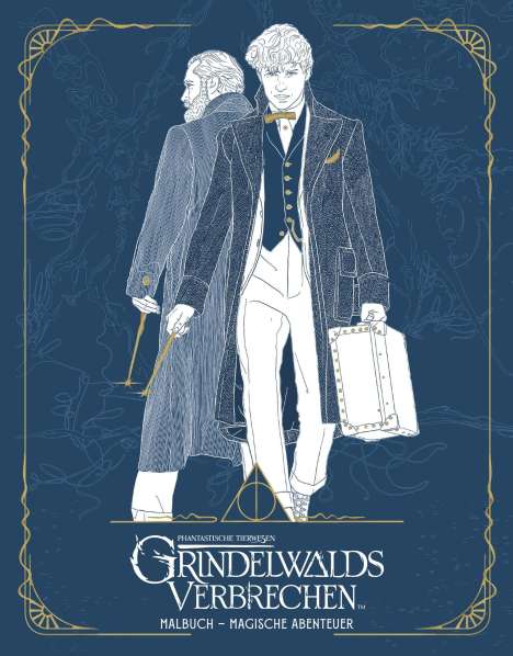 HarperCollins Publishers: Phantastische Tierwesen: Grindelwalds Verbrechen (Malbuch - Magische Abenteuer), Buch