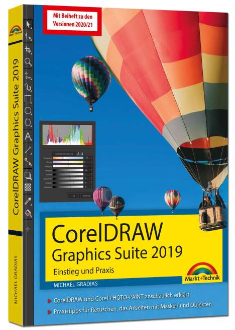 Michael Gradias: Gradias, M: CorelDRAW Graphics Suite 2021 - 2019 - Einstieg, Buch