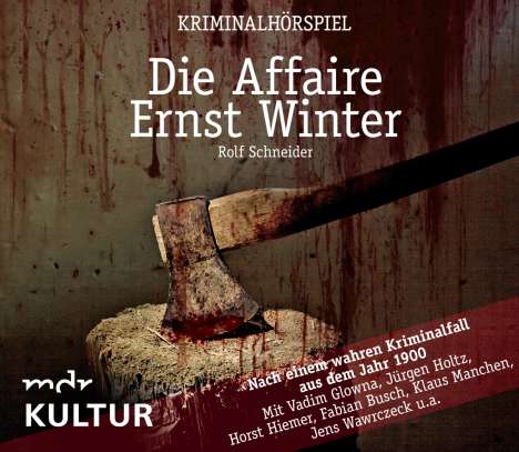 Die Affaire Ernst Winter, CD