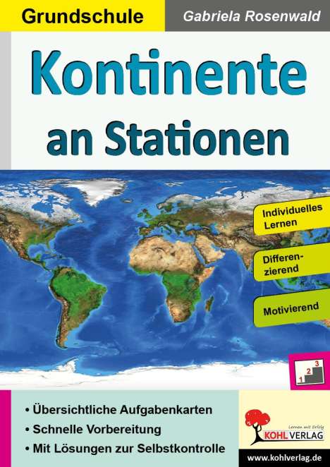 Autorenteam Kohl-Verlag: Kontinente an Stationen / Grundschule, Buch