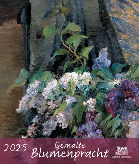 Gemalte Blumenpracht 2025, Kalender
