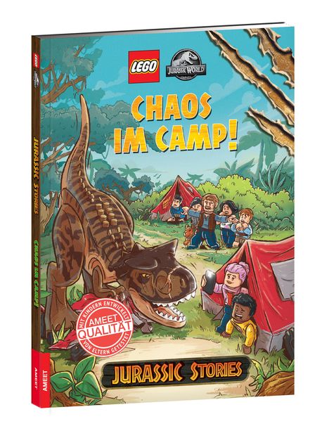 LEGO® Jurassic World(TM) - Chaos im Camp, Buch