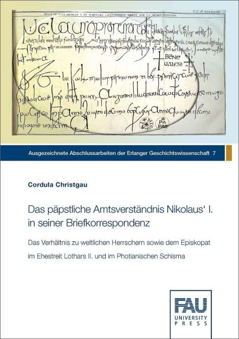 Cordula Christgau: Christgau, C: päpstliche Amtsverständnis Nikolaus' I, Buch