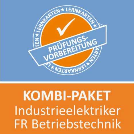 Jennifer Christiansen: AzubiShop24.de Kombi-Paket Industrieelektriker FR Betriebstechnik Lernkarten, Buch