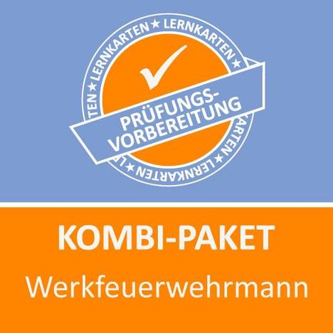 Jennifer Christiansen: Kombi-Paket Werkfeuerwehrmann Lernkarten, Diverse
