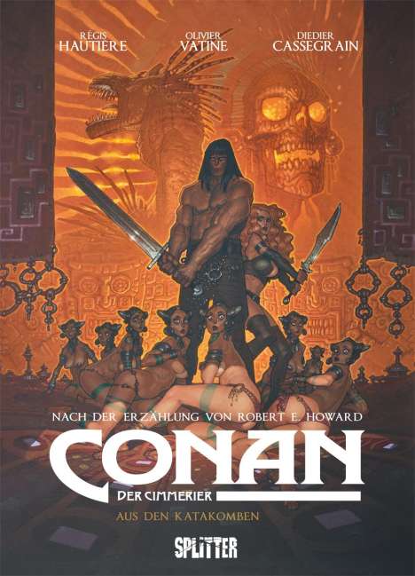 Robert E. Howard: Conan der Cimmerier: Aus den Katakomben, Buch