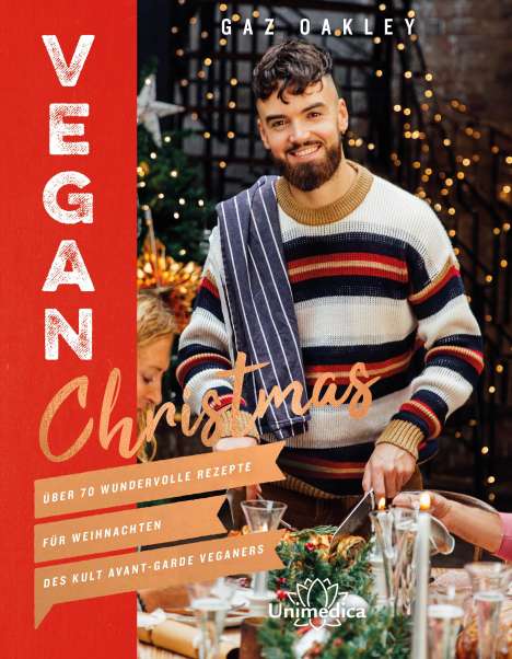 Gaz Oakley: Vegan Christmas, Buch
