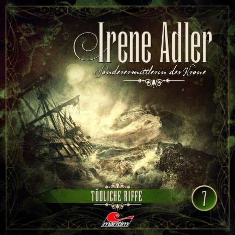 Marc Freund: Irene Adler - Sonderermittlerin der Krone (07) Tödliche Riffe, CD