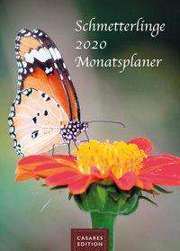 Schmetterlinge Monatsplaner 2020 30x42cm, Diverse
