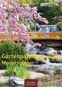Gartenparadiese Monatsplaner 2020 30x42cm, Diverse