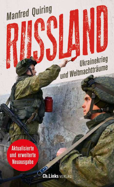 Manfred Quiring: Russland - Ukrainekrieg und Weltmachtträume, Buch
