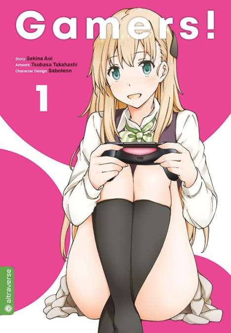 Sekina Aoi: Gamers! 01, Buch