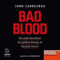 John Carreyrou: Carreyrou, J: Bad Blood Betrug Silicon Valley/MP3-CD, Diverse