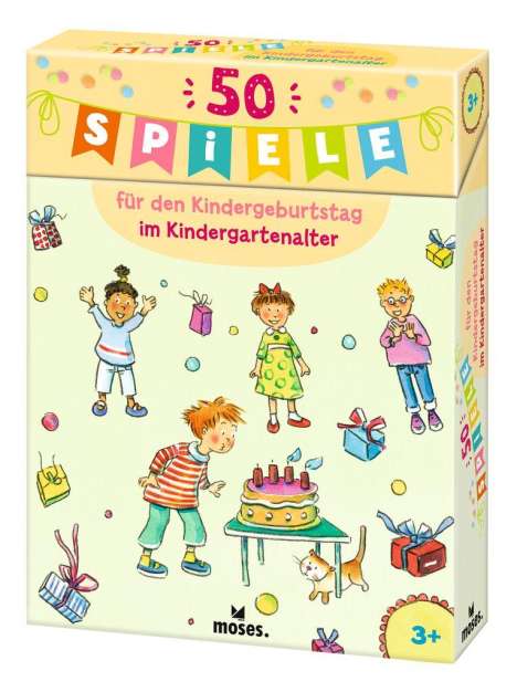 Anna Bernhard: 50 Spiele für den Kindergeburtstag im Kindergartenalter, Buch