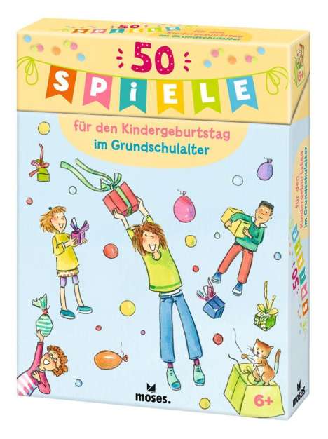 Anna Bernhard: 50 Spiele für den Kindergeburtstag im Grundschulalter, Buch