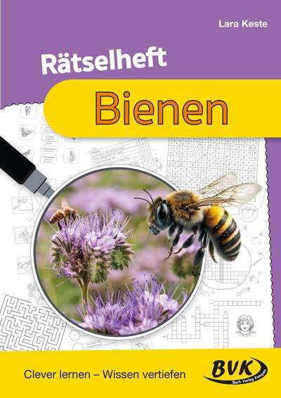 Lara Keste: Rätselheft Bienen, Buch